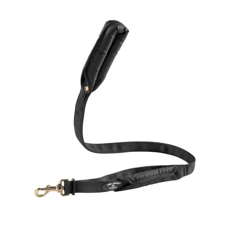 Double-handle leash with brass snap hook - Tre Ponti